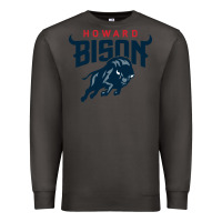 Smoke howard bison Premium Sweatshirt - linhVisuals