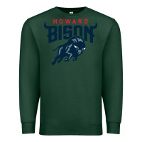 Sports Green howard bison Premium Sweatshirt - linhVisuals