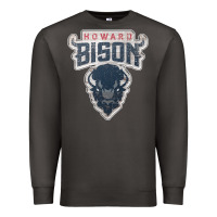 Smoke howard bison Premium Sweatshirt - linhVisuals