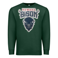 Sports Green howard bison Premium Sweatshirt - linhVisuals
