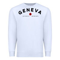 White geneva switzerland clothing gifts and souvenirs Premium Sweatshirt - linhVisuals