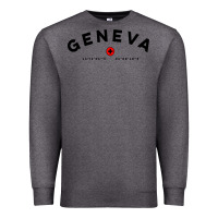 Charcoal Heather geneva switzerland clothing gifts and souvenirs Premium Sweatshirt - linhVisuals