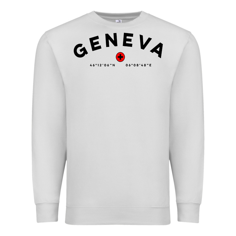 Geneva Switzerland Clothing Gifts And Souvenirs Premium Sweatshirt by linhVisuals | Teevron