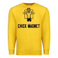 Lemon chick magnet Premium Sweatshirt - linhVisuals