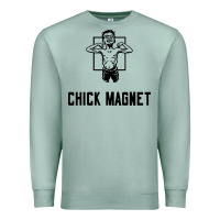 Seafoam chick magnet Premium Sweatshirt - linhVisuals