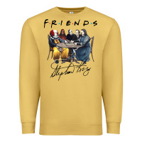 Antique Gold Horror friends Premium Sweatshirt - linhVisuals
