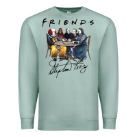 Seafoam Horror friends Premium Sweatshirt - linhVisuals
