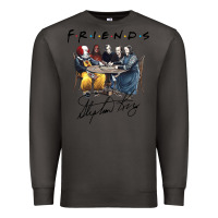 Smoke Horror friends Premium Sweatshirt - linhVisuals