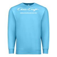 Ocean Blue chris boat company Premium Sweatshirt - linhVisuals