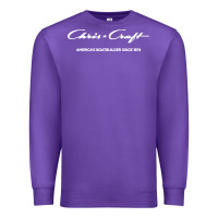 Purple chris boat company Premium Sweatshirt - linhVisuals