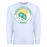 White norfolk state spartans Premium Sweatshirt - linhVisuals