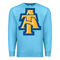 Ocean Blue north carolina a&t aggies Premium Sweatshirt - linhVisuals