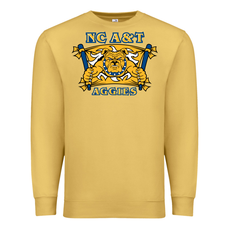 North Carolina A&t Aggies Premium Sweatshirt by linhVisuals | Teevron