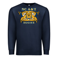 Navy north carolina a&t aggies Premium Sweatshirt - linhVisuals