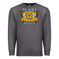Charcoal Heather north carolina a&t aggies Premium Sweatshirt - linhVisuals