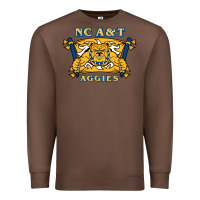 Chestnut north carolina a&t aggies Premium Sweatshirt - linhVisuals