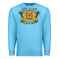 Ocean Blue north carolina a&t aggies Premium Sweatshirt - linhVisuals