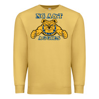 Antique Gold north carolina a&t aggies Premium Sweatshirt - linhVisuals