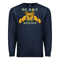 Navy north carolina a&t aggies Premium Sweatshirt - linhVisuals