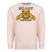Pale Pink north carolina a&t aggies Premium Sweatshirt - linhVisuals