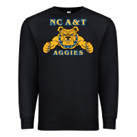 Black north carolina a&t aggies Premium Sweatshirt - linhVisuals