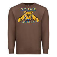 Chestnut north carolina a&t aggies Premium Sweatshirt - linhVisuals