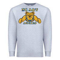 Heather Grey north carolina a&t aggies Premium Sweatshirt - linhVisuals