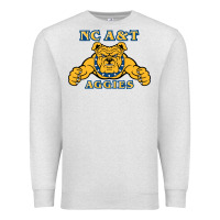 Oatmeal Heather north carolina a&t aggies Premium Sweatshirt - linhVisuals