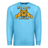 Ocean Blue north carolina a&t aggies Premium Sweatshirt - linhVisuals
