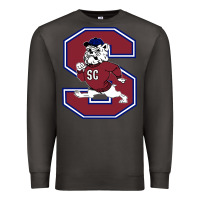 Smoke south carolina state bulldogs Premium Sweatshirt - linhVisuals