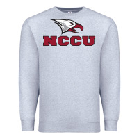 Heather Grey north carolina central eagles Premium Sweatshirt - linhVisuals