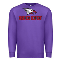Purple north carolina central eagles Premium Sweatshirt - linhVisuals