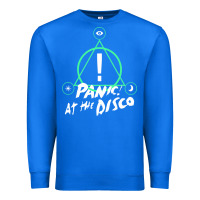True Royal PANIC! AT THE DISCO Premium Sweatshirt - linhVisuals