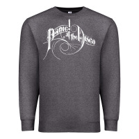 Charcoal Heather PANIC! AT THE DISCO Premium Sweatshirt - linhVisuals