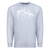 Heather Grey PANIC! AT THE DISCO Premium Sweatshirt - linhVisuals