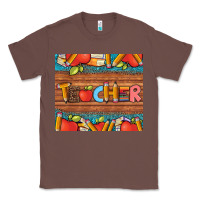 Chestnut teacher and pens apples books leopard and tooled leather tumbler Classic Tee - Artiststas