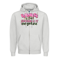 Dove Grey kindness is free sprinkle it everywhere Zipper Hoodie - JahusDesignShop