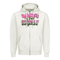 Oatmeal Heather kindness is free sprinkle it everywhere Zipper Hoodie - JahusDesignShop