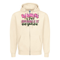 Sandshell kindness is free sprinkle it everywhere Zipper Hoodie - JahusDesignShop