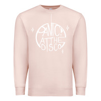 Pale Pink PANIC! AT THE DISCO Premium Sweatshirt - linhVisuals