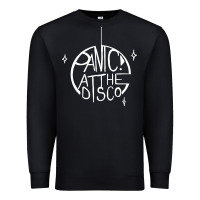 Black PANIC! AT THE DISCO Premium Sweatshirt - linhVisuals