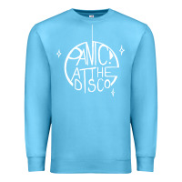 Ocean Blue PANIC! AT THE DISCO Premium Sweatshirt - linhVisuals