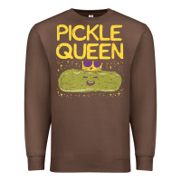 Chestnut are you the pickle queen womens funny pickle gifts premium t shirt Premium Sweatshirt - linhVisuals