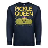 Navy are you the pickle queen womens funny pickle gifts premium t shirt Premium Sweatshirt - linhVisuals
