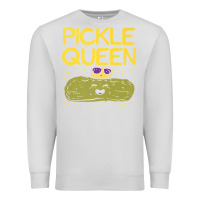 Dove Grey are you the pickle queen womens funny pickle gifts premium t shirt Premium Sweatshirt - linhVisuals