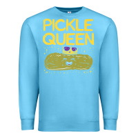 Ocean Blue are you the pickle queen womens funny pickle gifts premium t shirt Premium Sweatshirt - linhVisuals
