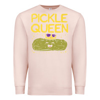 Pale Pink are you the pickle queen womens funny pickle gifts premium t shirt Premium Sweatshirt - linhVisuals