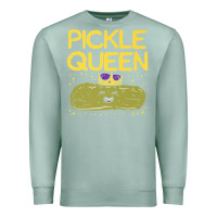 Seafoam are you the pickle queen womens funny pickle gifts premium t shirt Premium Sweatshirt - linhVisuals