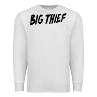 Oatmeal Heather BIG THIEF Premium Sweatshirt - linhVisuals