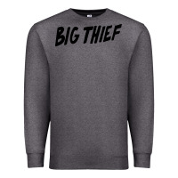 Charcoal Heather BIG THIEF Premium Sweatshirt - linhVisuals
